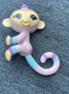 Fingerlings Mini Monkey Purple Blue Aqua Toy Figure