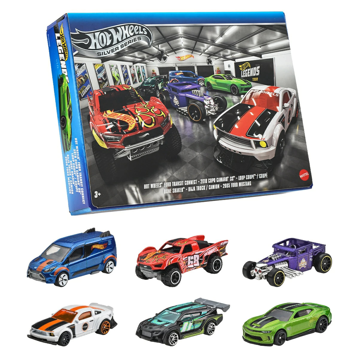 Mattel Hot Wheels Legends Multi-Pack mini car x6 Box Multi-Pack