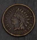 1863 Copper Nickel Indian Cent VF XF Details Dark       Lot 5016