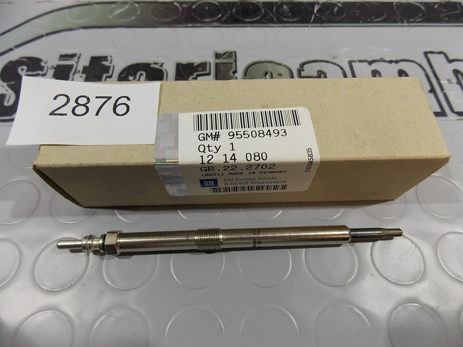 Original Glow Plug Suitable For Opel Vivaro A Movano A Code 955