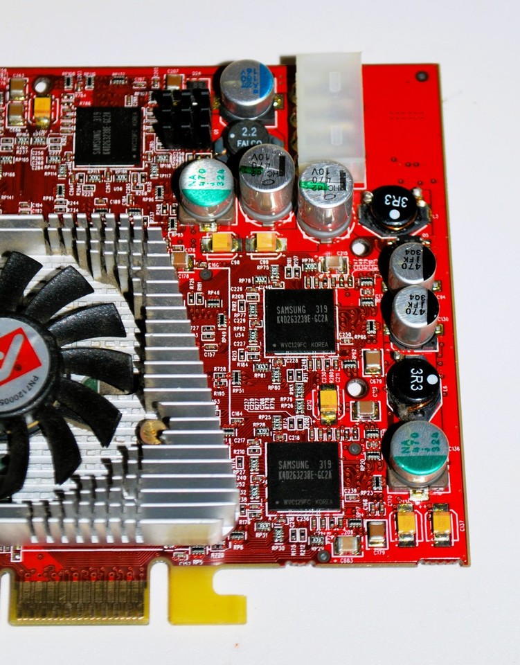 ATI Radeon 9800 PRO 128Mb VGA TV DVI AGP Retro Gaming GPU Video Card | eBay