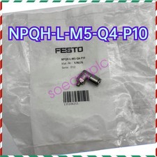 10PCS NEW Festo all-metal L-threaded joint NPQH-L-M5-Q4-P10 578276 #LM Fast ship