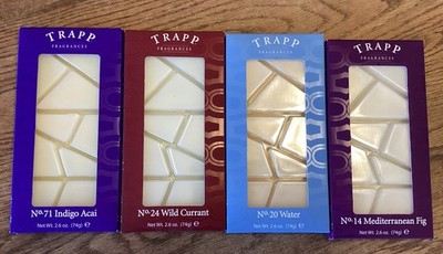 Trapp Fragrances -4 packs luxury scents; # 14, 20, 24, 71 -  Wax Melts 2.6 oz