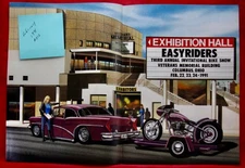 Easyriders Magazine David Mann Centerfold only #212 February 1991 Near Mint Cond