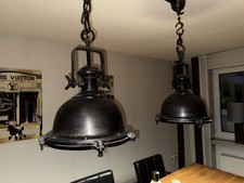 Hazenkamp Industrie Deckenleuchte Massiv Guß...