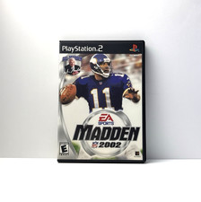 Madden NFL 2002 Sony PlayStation 2 PS2 CIB Refurbished & Tested Free Shipping