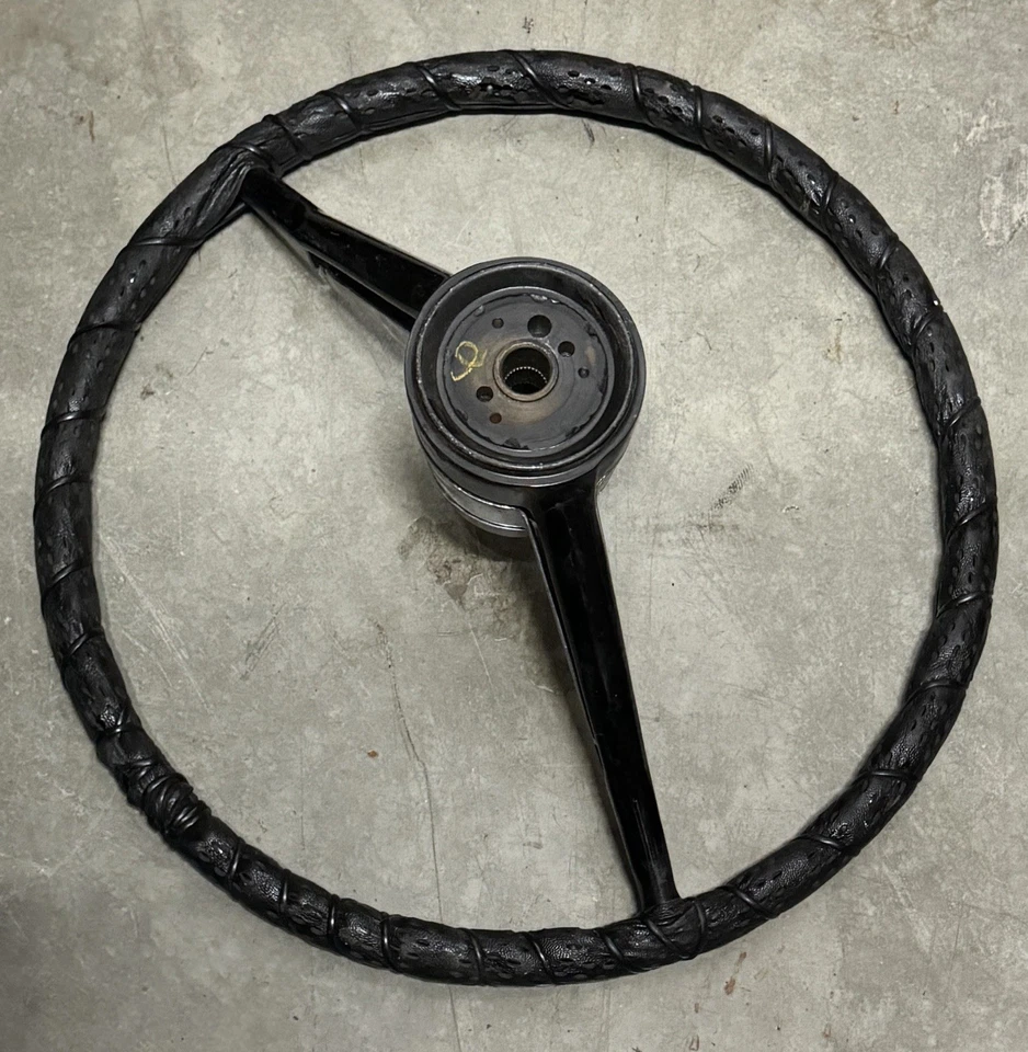 Chevy II NOVA 1966 dos radios volante negro Impala Bel Air Chevelle Foto 2 de 4