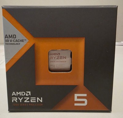 AMD Ryzen 5 7600X3D Raphael AM5 3D V-Cache CPU Processor Desktop PC NEW SEALED