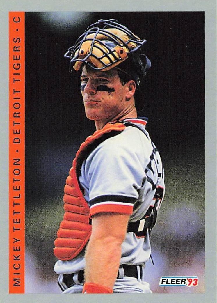 1993 Fleer #234 Mickey Tettleton
