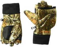 ArcticShield Unisex Tech Finger System Gloves Realtree Edge Large