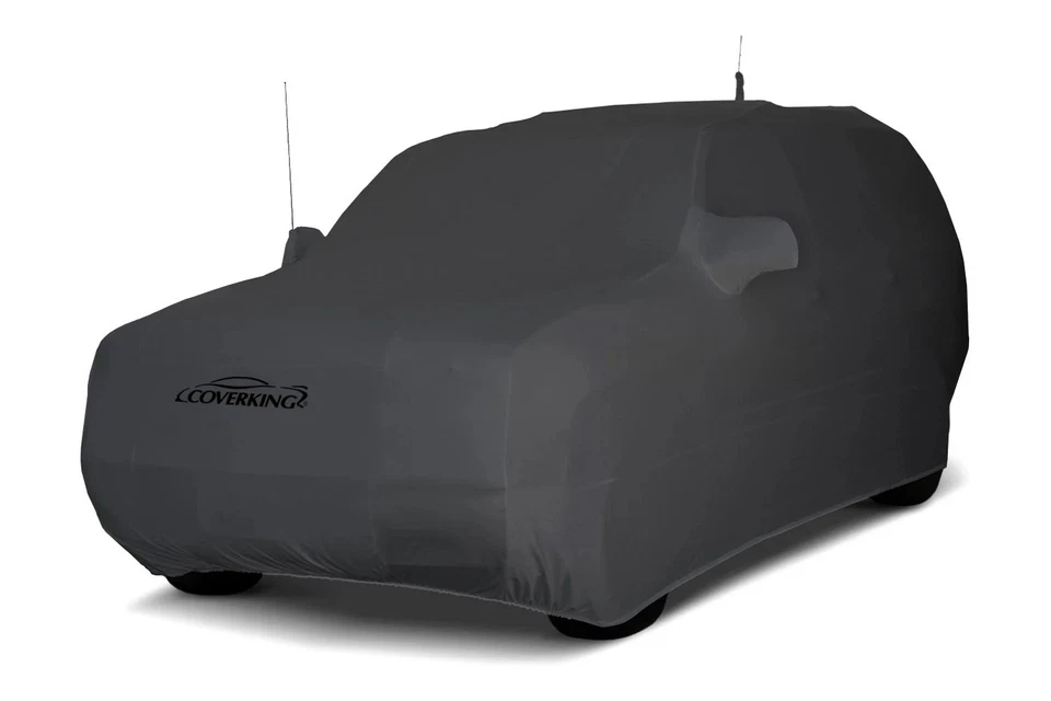 For Toyota 4Runner 90-95 Satin Stretch Indoor Dark Gray Custom Car Cover - Изображение 3 из 4