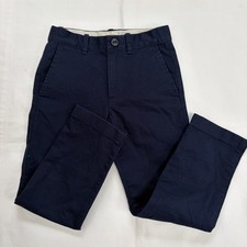 Crewcuts Boys Cotton Navy Pants Size 6 Slim