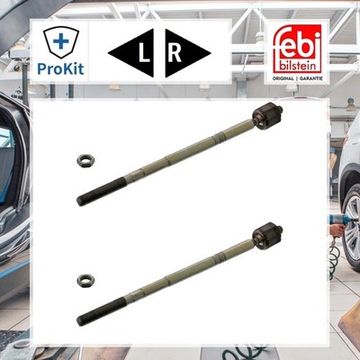 2x ORIGINAL  Febi Bilstein 40491 Axialgelenk, Spurstange Vorne, Links, Rechts