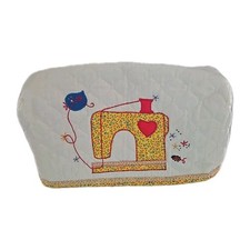 Handmade Quited Sewing Machine Cover 15"x6.5"x6" No Pets Or Smoking.