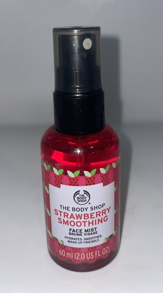 The Body Shop Strawberry Smoothing Face Mist 60ml Hydrates Smoothes
