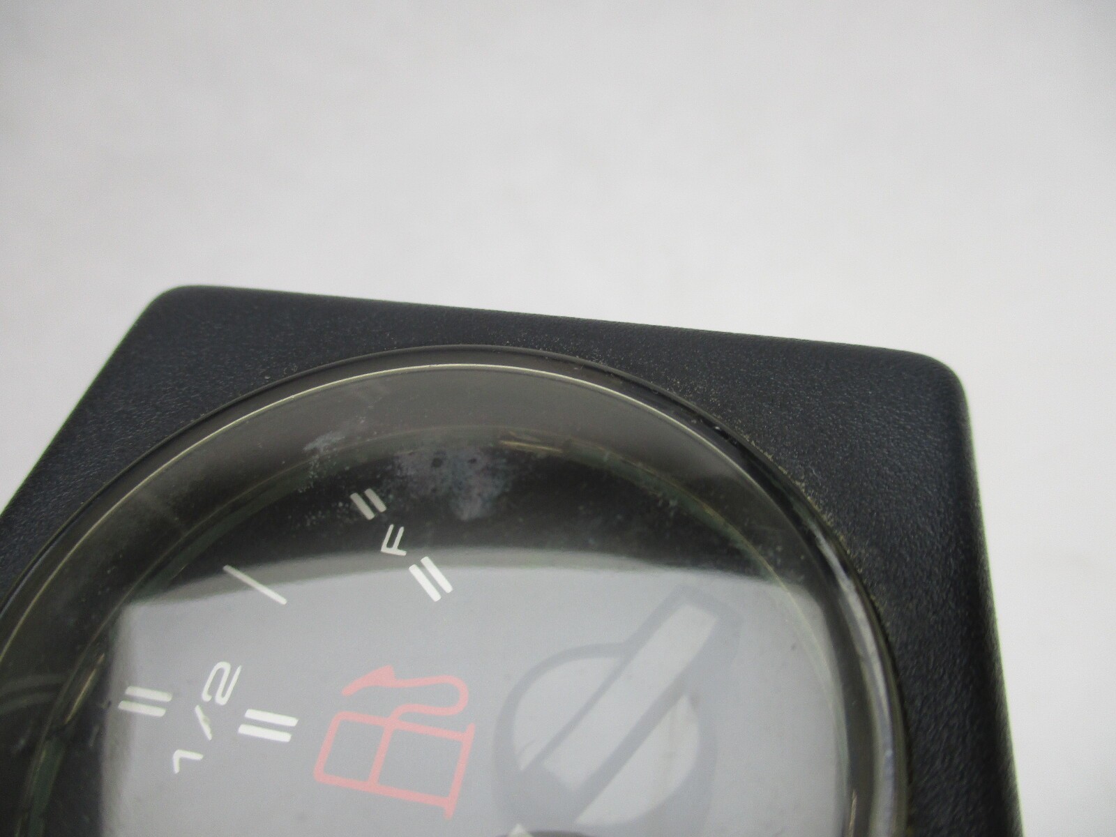 Bayliner Capri Arriva Faria  Square Black Face Fuel Gauge  1980s-1990s