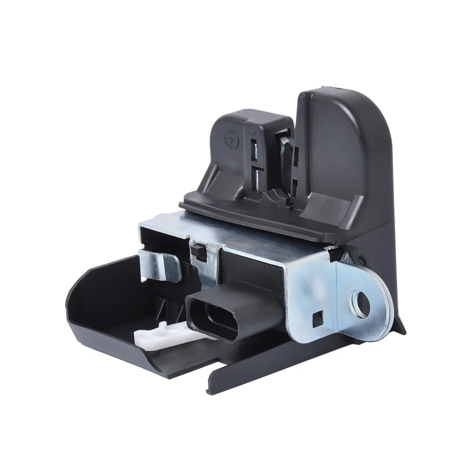 Cierre de bloqueo de tapa de maletero trasero negro+plateado para Volkswagen Golf MK5 2004-2009 Foto 2 de 4