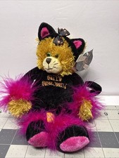 First  Main Bear Plush Cat Dress Black Zsa Zsa Halloween 7  