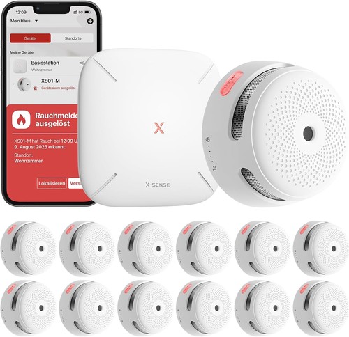 X-Sense Smart Rauchmelder XS01-M mit SBS50