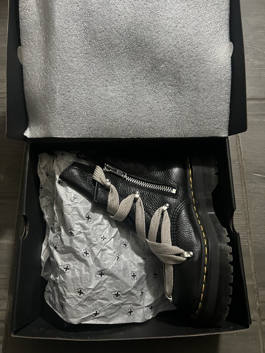 Dr. Martens × Rick Owens 1460 Quad Leather Sole Pentagram Dr. Martens × Rick Owens 1460 Quad Leather Sole Pentagram