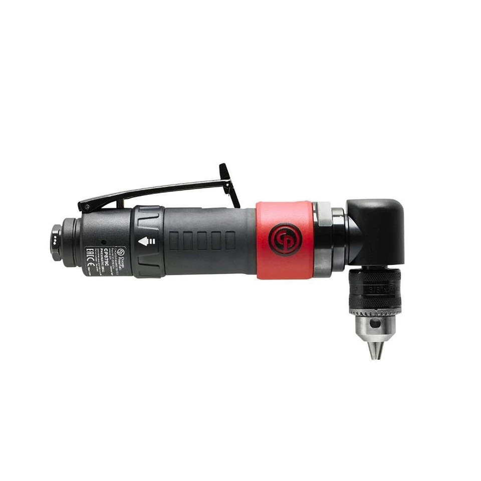 CP879C - Air Power Drill, 3/8 Inch (10 mm), Keyed Chuck, Angle Handle, 0.35 H... - Image 4 of 4