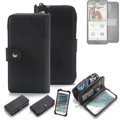 Hülle für Emporia smart.5 Portemonnee Case Handyhülle Tasche Schutzhülle Cas