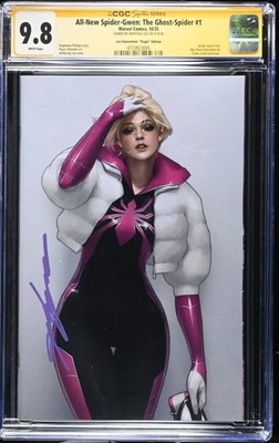 All-New Spider-Gwen #1 Jeehyung Lee FanExpo Variant CGC 9.8 -Ltd to 1000 -Signed