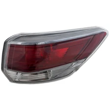 Tail Light For 2014-2016 Toyota Highlander Passenger Side RH Outer Body Mounted