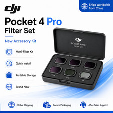 DJI Osmo Pocket  4  Pro Pocket  4P ND Filter Kit   ND16 / ND64 / ND256 Black 