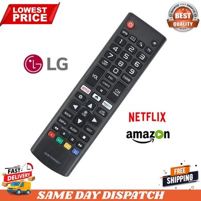 AKB75095307 LG TV FERNBEDIENUNG ERSATZ FÜR SMART TV LED 3D NETFLIX TASTE