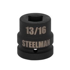 Steelman 1-Inch Drive x 13/16-Inch 4-Point Square Budd Impact Socket, 79333