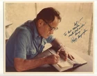 Vintage Medal of Honor Autograph Signed Photo Pappy Boyington USMC WWII