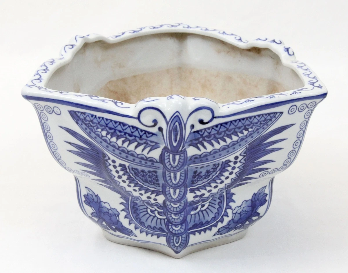 中国花盆古董陶瓷花盆| eBay