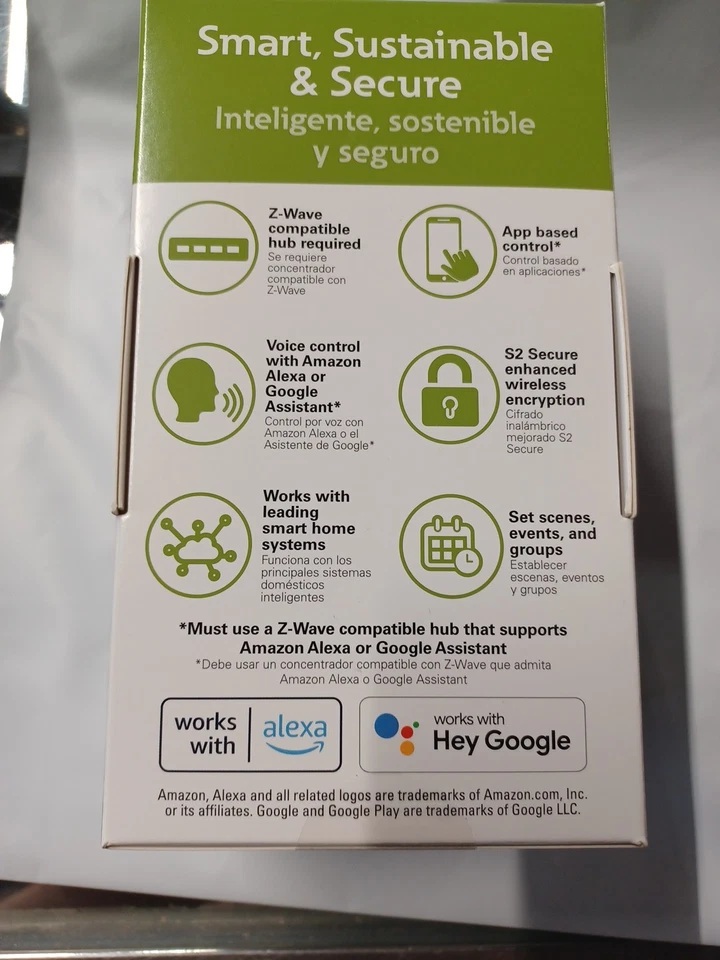 Eaton RFTR9605-TWS Z-Wave Plus Wireless Duplex Receptacle - White - Image 3 of 4