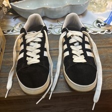 NWOB Suede Unisex Adidas Campus 00s Low Black White Stripes Men Sz 9 NEW