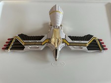 Vintage Power Rangers White Ranger  Deluxe Falconzord Bandai 1995 complete Yours