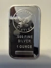 1 Troy oz Sunshine Mint .999 Fine Silver Bar Mint Mark FREE SHIPPING USA