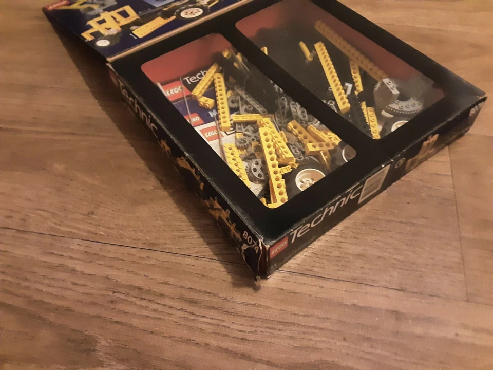 LEGO Technic 8074 Universal Building Set w/Flex System box instructions OVP 1991 - Bild 4 von 4
