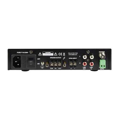 Adastra UM30 UM Series Ultra Compact Mixer-Amplifiers 100V 30W Bluetooth USB - Picture 7 of 9