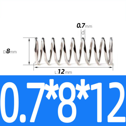 Compression Spring Steel 0.2 - 1mm Wire Dia 2mm - 12mm OD Small Pressure Springs - Picture 65 of 130