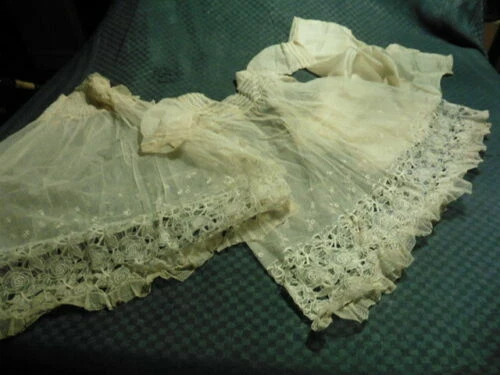 Textiles du XIXe siècle en tulle