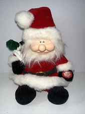 Vintage Christmas Jingle Bell Rock Animated Santa Claus Singing Dancing DanDee