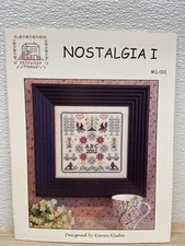 Rosewood Manor Nostalgia I Cross Stitch Single Pattern Craft Book
