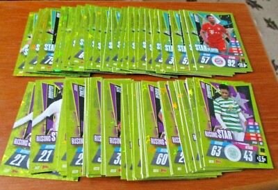 Diverse Match Attax 2020/21 Star Player & Rising Star (Aus Dropdown auswählen)