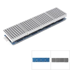 MAX7219 Dot led matrix MCU control 4-in-1 LED Display module fit New 2d