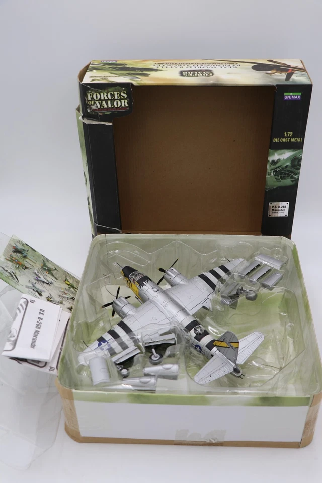 Unimax Forces of Valor 85246 B-26 B Marauder France THE BIG HAIRY BIRD 1:72 LNIB - Image 2 of 4