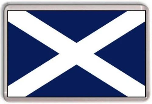 Scottish Scotland Flag The Saltire Fridge Magnet #1