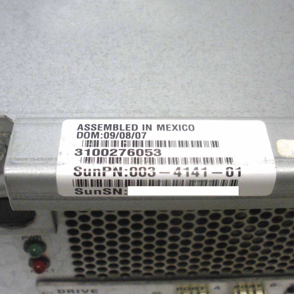 StorageTek 003-4141-01 T10000A 4GB FC Tape Drive - Image 3 of 3