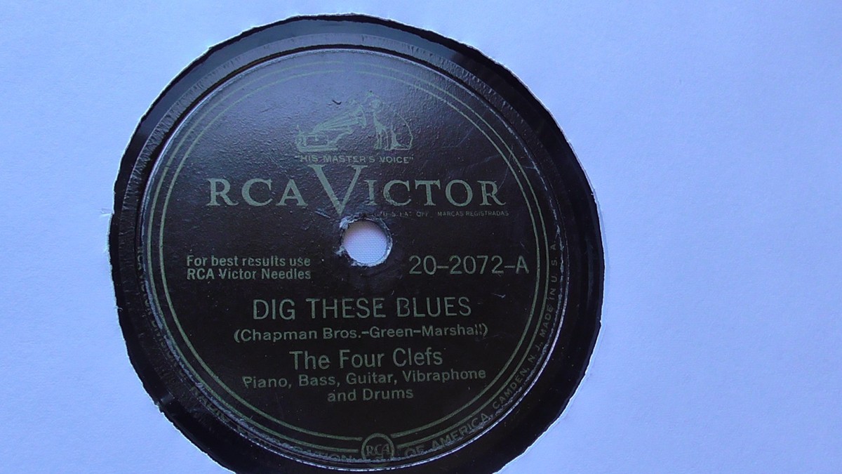 The Four Clefs – 78rpm single 10-inch – RCA Victor #20-2072 Dig