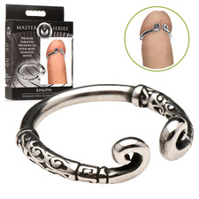 Stimulating Open Ring Cock Head Stimulator Sex Enhancer for Men Stainless Steel